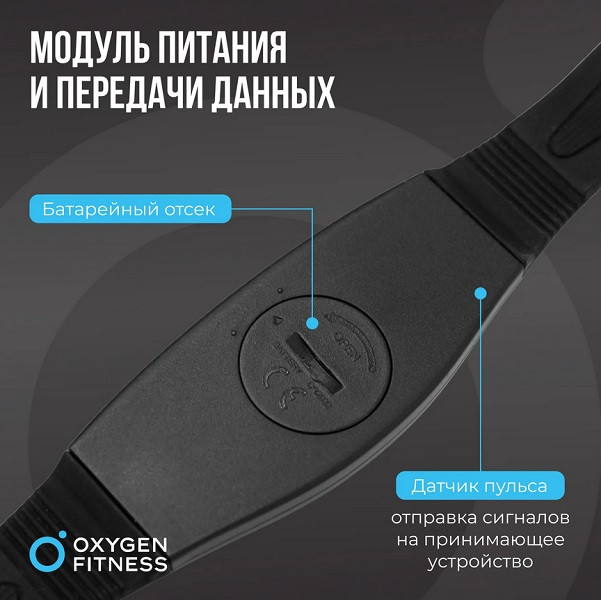 Нагрудный датчик пульса Oxygen Fitness SENSE Нагрудный датчик пульса Oxygen Fitness SENSE