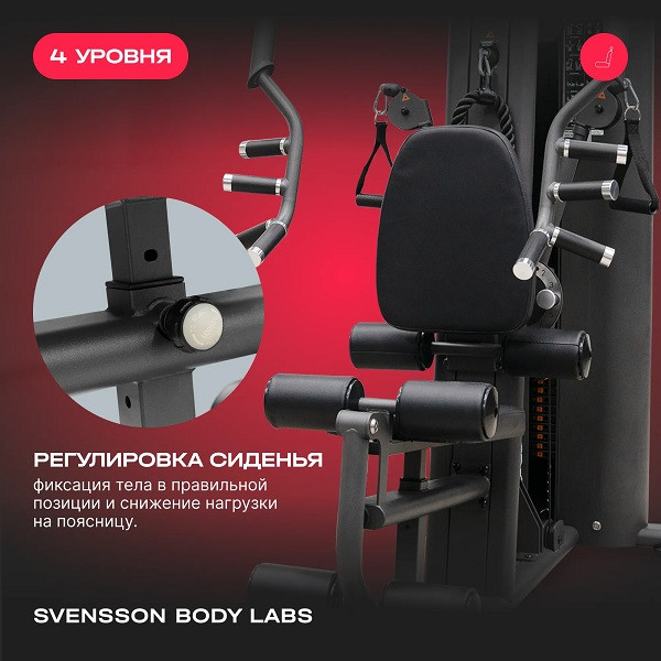 Силовой комплекс Svensson Body Labs RIGEL PLUS PRO стек 60 кг