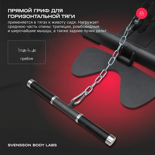 Силовой комплекс Svensson Body Labs RIGEL PLUS PRO стек 60 кг