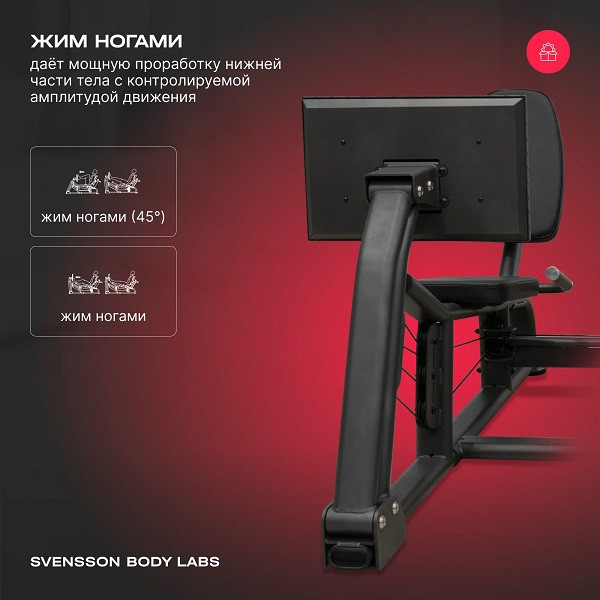 Силовой комплекс Svensson Body Labs RIGEL PLUS PRO стек 60 кг