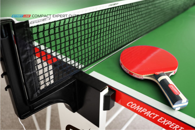 Всепогодный теннисный стол Start Line Compact Expert Outdoor зеленый