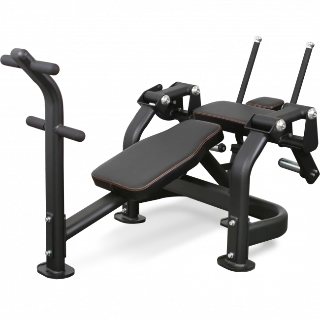 Пресс-скамья профессиональная Bronze Gym PL-1720 нагружаемая дисками