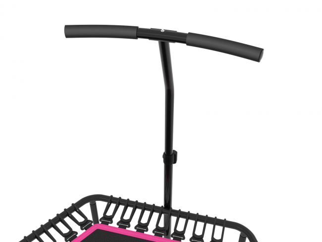 Батут UNIX line FITNESS Pink (130 cm) с ручкой Батут UNIX line FITNESS Pink (130 cm) с ручкой