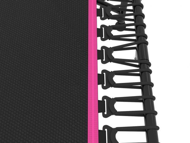 Батут UNIX line FITNESS Pink (130 cm) с ручкой Батут UNIX line FITNESS Pink (130 cm) с ручкой