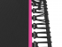 Батут UNIX line FITNESS Pink (130 cm) с ручкой