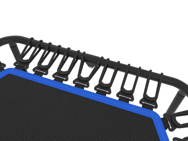 Батут UNIX line FITNESS Blue (130 cm) с ручкой Батут UNIX line FITNESS Blue (130 cm) с ручкой