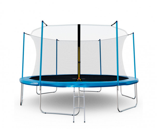 Батут каркасный с сеткой DFC Kondition 15 ft с лестницей Батут каркасный с сеткой DFC Kondition 15 ft с лестницей