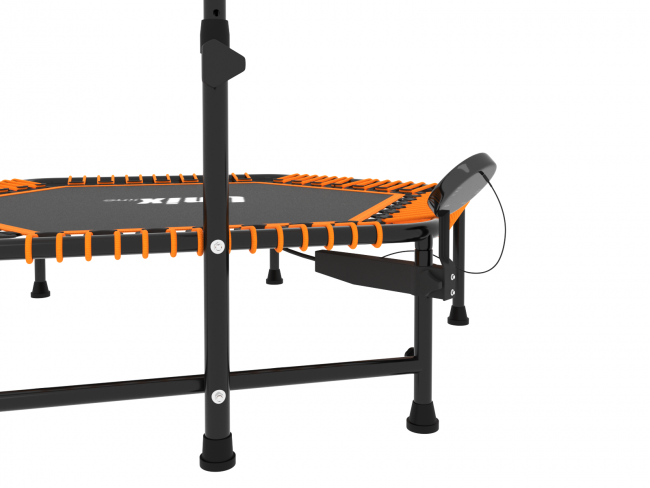 Батут UNIX line FITNESS Orange PRO (130 cm) с ручкой Батут UNIX line FITNESS Orange PRO (130 cm) с ручкой