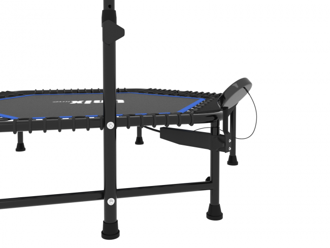 Батут UNIX line FITNESS Blue PRO (130 cm) с ручкой Батут UNIX line FITNESS Blue PRO (130 cm) с ручкой