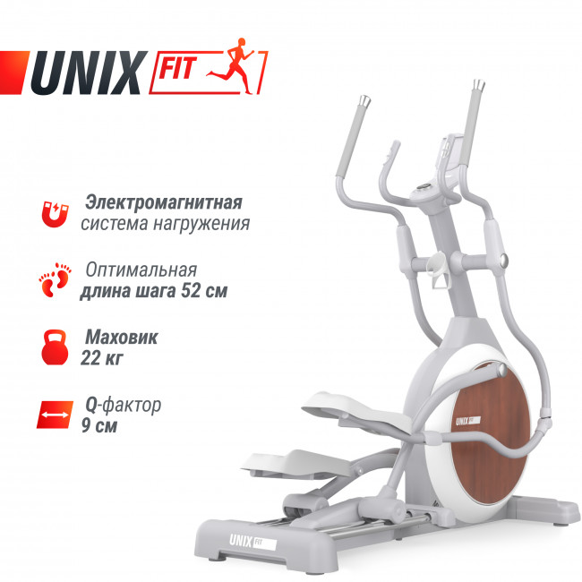Эллиптический тренажер UNIX Fit MV-850 (Auto Incline) Wood Эллиптический тренажер UNIX Fit MV-850 (Auto Incline) Wood