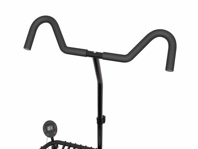 Батут для фитнеса UNIX line FITNESS Pink PRO (130 cm) с ручкой