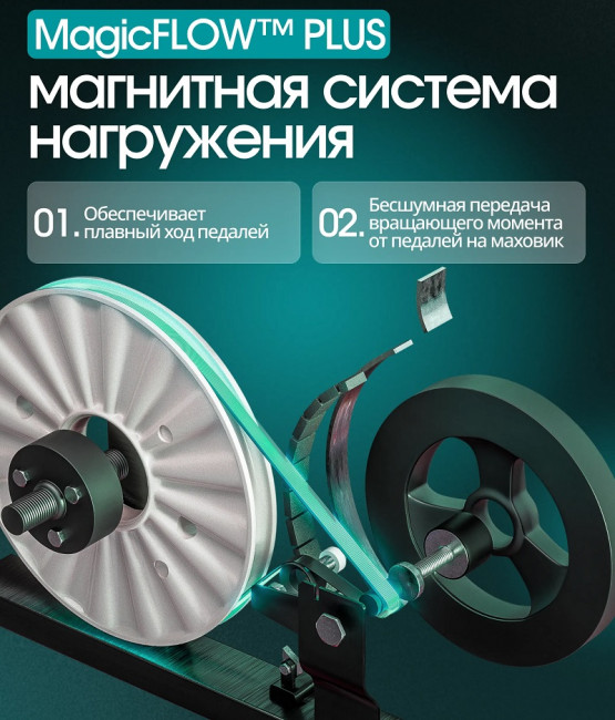 Эллиптический тренажер Oxygen Fitness GALENA FLD складной