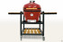 Керамический гриль-барбекю Start Grill 24 дюйма CFG CHEF (красный) (61 см)