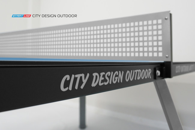 Всепогодный антивандальный теннисный стол Start Line City DESIGN синий