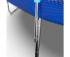 Батут с сеткой DFC Trampoline Fitness 14 ft синий