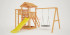 Детская площадка Савушка Мастер 3 с качелями Гнездо 1 метр