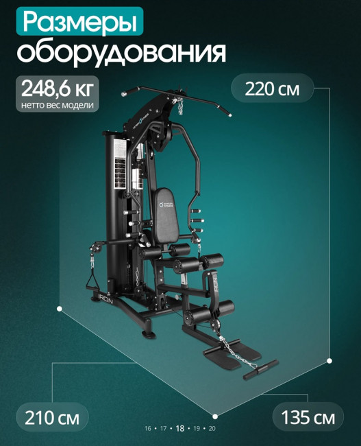 Силовой комплекс Oxygen Fitness IRON