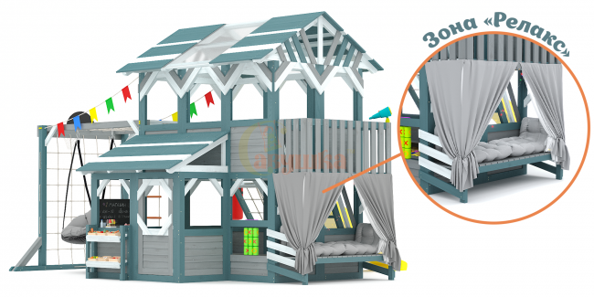 Детский игровой комплекс Савушка PlayHouse-4 Детский игровой комплекс Савушка PlayHouse-4