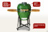 Керамический гриль-барбекю с окошком Start Grill 22 дюйма (зеленый) (57см) c чехлом