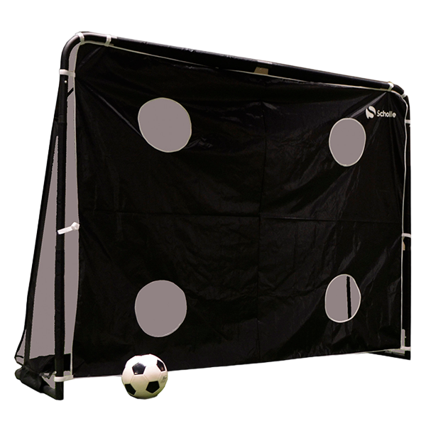 Футбольные ворота с тренировочным экраном Scholle F184 (220х170 см)