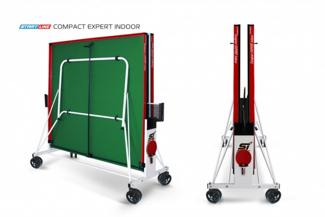 Теннисный стол Start Line Compact Expert Indoor зеленый Теннисный стол Start Line Compact Expert Indoor зеленый