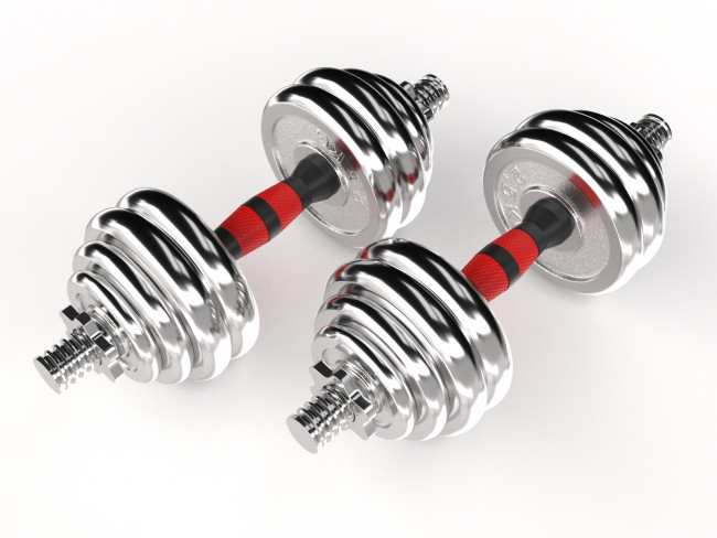Набор гантелей UNIX Fit в кейсе 30 кг Набор гантелей UNIX Fit в кейсе 30 кг