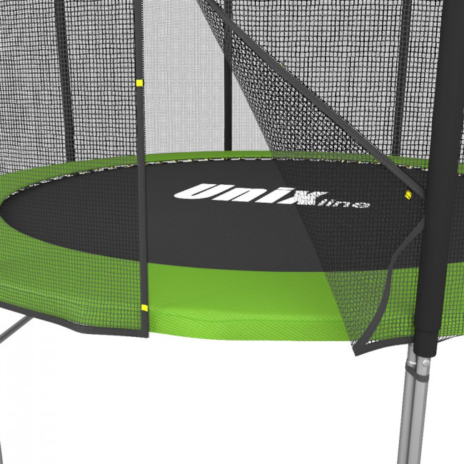 Батут с сеткой UNIX line Simple 6 ft Green outside
