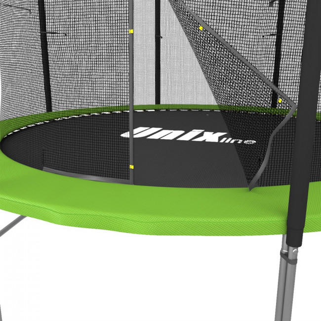 Батут с сеткой UNIX line Simple 8 ft Green inside