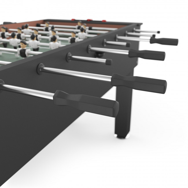 Игровой стол Футбол - Кикер UNIX Line Black (140х74 cм) Игровой стол Футбол - Кикер UNIX Line Black (140х74 cм)