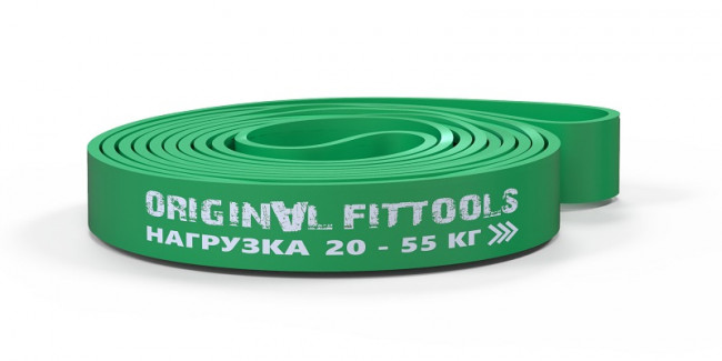 Ленточный эспандер нагрузка 20 - 55 кг Original FitTools FT-EX-208-44
