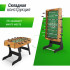 Игровой стол складной UNIX Line Футбол - Кикер (122х61 cм) Wood