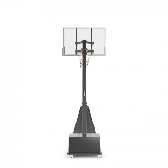 Баскетбольная стойка UNIX Line B-Stand-PC 54"x32" R45 H230-305 см с платформой для противовеса