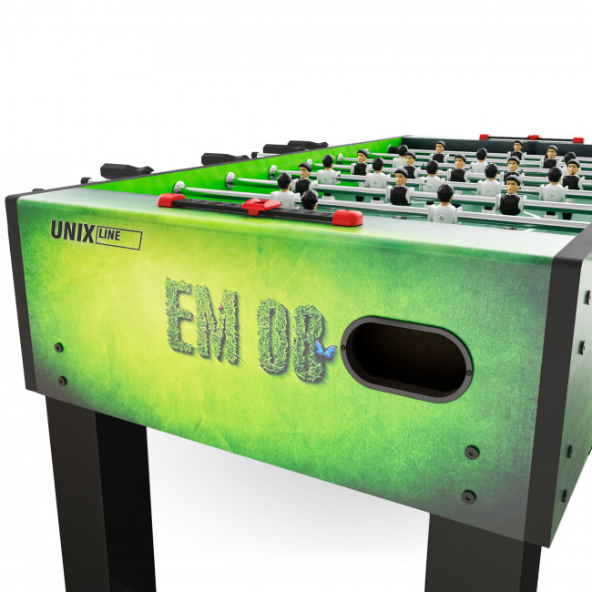 Игровой стол UNIX Line Футбол - Кикер (140х74 cм) Green Игровой стол UNIX Line Футбол - Кикер (140х74 cм) Green
