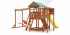 Детская площадка Савушка Мастер 4 (Махагон) Plus (горка 3 метра)