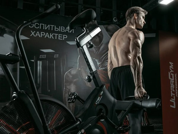 Велотренажер аэробайк UltraGym UG-AB003 Велотренажер аэробайк UltraGym UG-AB003