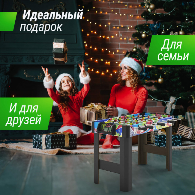Игровой стол UNIX Line Мини Футбол - Кикер (101х42 cм) Игровой стол UNIX Line Мини Футбол - Кикер (101х42 cм)