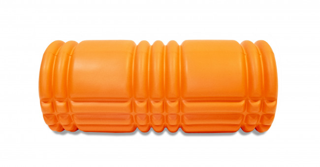 Цилиндр массажный оранжевый Original FitTools 32,5 х 13 см FT-EY-ROLL-ORANGE