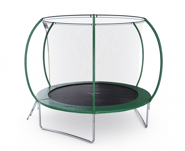 Батут DFC ULTRASPORT 10 ft с внутренней сеткой и лестницей