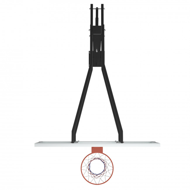 Баскетбольная стойка стационарная UNIX Line B-Stand-TG PRO 72"x42" R45 H230-305 см