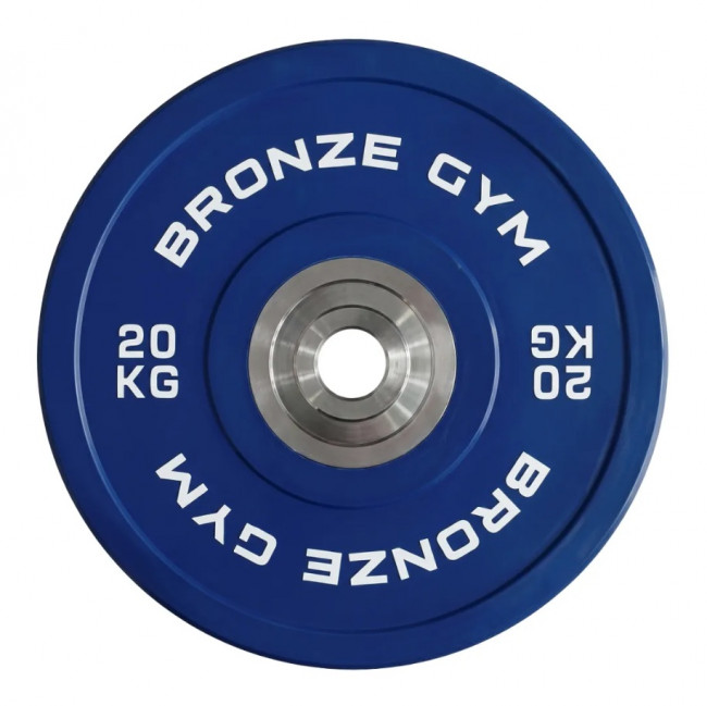 Диск олимпийский BRONZE GYM тяжелоатлетический