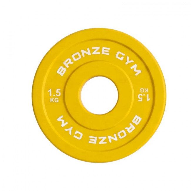 Диск олимпийский BRONZE GYM тяжелоатлетический