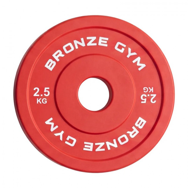 Диск олимпийский BRONZE GYM тяжелоатлетический