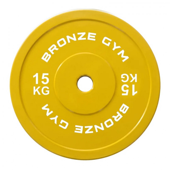 Диск олимпийский BRONZE GYM тяжелоатлетический