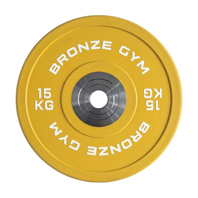 Диск олимпийский BRONZE GYM тяжелоатлетический