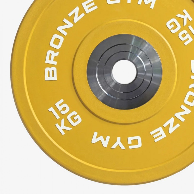 Диск олимпийский BRONZE GYM тяжелоатлетический