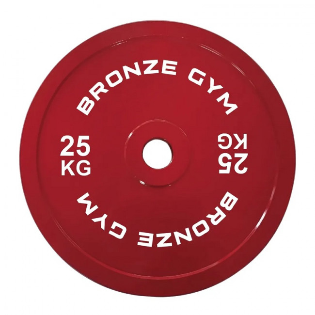 Диск олимпийский BRONZE GYM тяжелоатлетический
