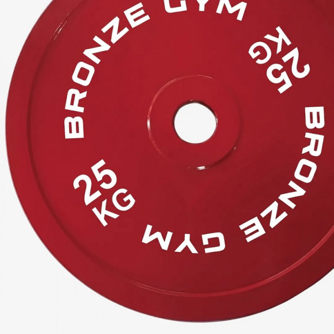 Диск олимпийский BRONZE GYM тяжелоатлетический