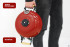 Портативный керамический гриль Start Grill TRAVELLER 12 дюймов (красный) (30,5 см)