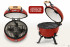 Портативный керамический гриль Start Grill TRAVELLER 12 дюймов (красный) (30,5 см)