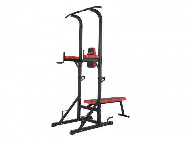 Турник-пресс-брусья со скамьей UNIX Fit POWER TOWER 120P Турник-пресс-брусья со скамьей UNIX Fit POWER TOWER 120P